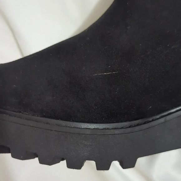 Universal Thread Taci Suede Boots with Memory Foam Insole, Color Black Size 11 - Picture 13 of 16